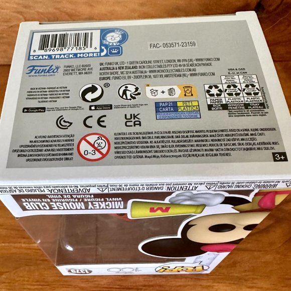 Funko POP! #1379 Disney 100 Mickey Mouse Club Funko Pop! Vinyl Figure - Picture 9 of 9